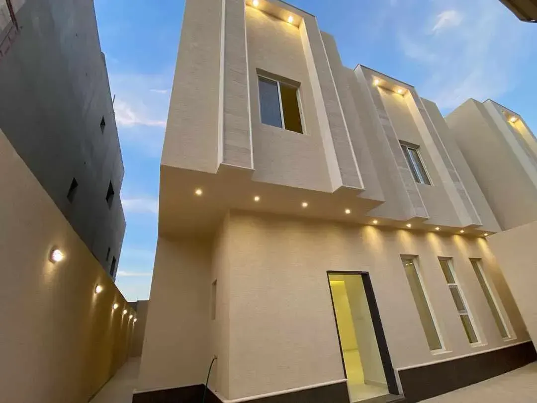 واجهة قصر حديث بتشطيبات خارجية مميزة